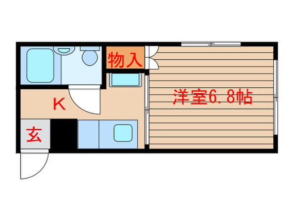 ハイツ　カルチエラタンの物件間取画像